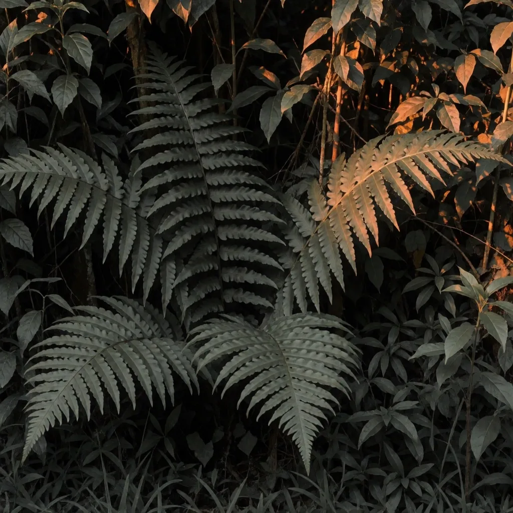 Indonesian highland foliage